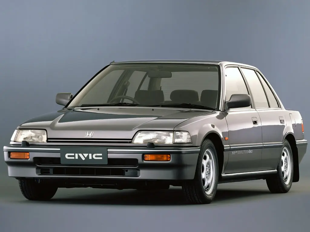 Honda Civic (EF2, EF3, EF4, EF5) 4 поколение, седан (09.1987 - 08.1989)